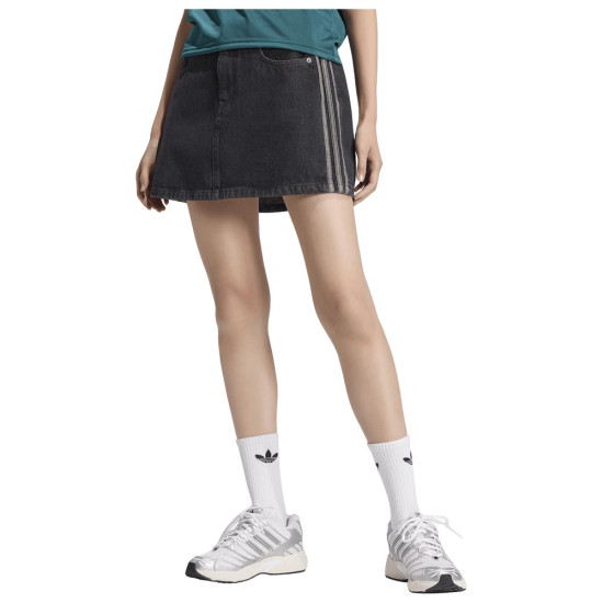 Adidas Γυναικεία φούστα Mid Rise Denim Skirt